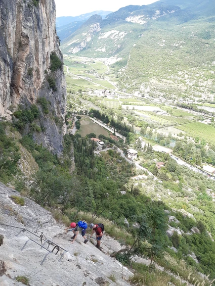Leichter Klettersteig Colodri bei Arco am Gardasee 9
